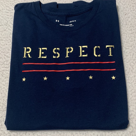 Under Armour Project Rock Ladies “Respect” Tee, EUC (Wore Once), Size Large - Picture 9 of 9